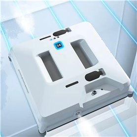 QJJML Robot Nettoyeur De Vitres Intelligent Machine À Nettoyer Les Vitres par Pulvérisation d'eau des Deux Côtés