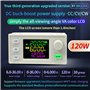 Ksikdeg SK120X Régulateur de tension réglable 120 W Module d'alimentation Écran LCD pour charge solaire électronique