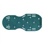 Sandales avec aérateur de gazon, clouée pour gazon efficace universel largement applicable en copolypropylène vert pour cortile 