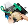 MLYYYDSS Mini Table scie Roche lapidaire polisseuse Tampon Banc Bricolage Tour Outils 1000-11019r/min avec Arbre Flexible pour B