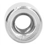 50 Pcs Filetage Femelle Écrou D'accouplement M4 X 0,7 8 L10mm Robuste En Acier Inoxydable Cylindrique Écrou D'accouplement Kit E