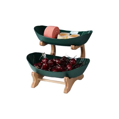 Duyeuau Plateau de rangement multifonction pour collations