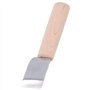 Couteau à parer en Cuir, Couteau en Cuir à Lame en Acier Inoxydable, Taille Portable, Grande netteté pour Le Bricolage