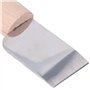 Couteau à parer en Cuir, Couteau en Cuir à Lame en Acier Inoxydable, Taille Portable, Grande netteté pour Le Bricolage