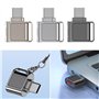 Beimus Câble adaptateur 2 en 1 USB C/USB vers USB pour petits appareils USB/Type C 480 Mbps haute vitesse de données