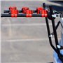 MekUk Râteliers à vélo 2 attelage vélo Porte-bagages for attelage Porte-vélos arrière Porte-bagages arrière Transit Voyage à che