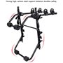 MekUk Râteliers à vélo 2 Cycle Voiture vélos vélo Porte-Universal Rack Montage BERLINE Estate Porte-vélos arrière Porte-Bagages 