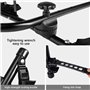 MekUk Râteliers à vélo 2 Cycle Voiture vélos vélo Porte-Universal Rack Montage BERLINE Estate Porte-vélos arrière Porte-Bagages 