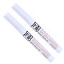 Uqezagpa Lot de 2 stylos correcteurs pour effacer efficacement les encres - Stylo correcteur de couleur pour documents professio
