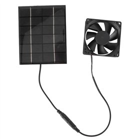 Ventilateur Alimenté par Panneau Solaire