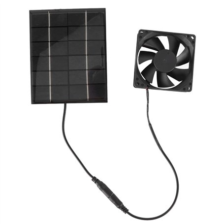 Ventilateur Alimenté par Panneau Solaire