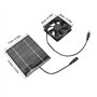 15 Pouces Mini Ventilateur D'extraction à énergie Solaire pour Serre