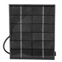 Ventilateur Alimenté par Panneau Solaire, 6 V 2 W 3,15 Pouces Mini Ventilateur D'extraction à énergie Solaire pour Serre, Niches