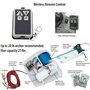 YANDDEA Guindeau électrique 12V avec treuil de Bateau télécommandé Eau salée pour Ancres jusqu'à 25Lbs