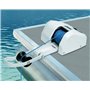 Guindeau électrique, guindeau marin, kit de guindeau de bateau d'eau salée avec télécommande sans fil, poids d'ancrage jusqu'à 1