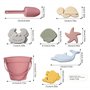 Rouloudun Toys de Sable pour Enfants, 8 pc