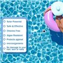 Purificateur de Piscine D'ionizer de Piscine Solaire, Dispositif de Nettoyage de la Piscine de Désinfection avec 2 Anodes de Cui