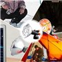 Réfonce de camping, chauffage à tente d'économie de gaz réglable avec soupape commande, chauffage rapide compact et propane port