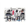 VBMJUSSE Carte De Commande De Réfrigérateur Compatible avec Haier, Circuit Imprimé 0061800014, Pièces De Réfrigérateur Et De Con