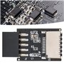 SHYEKYO Module TPM 2.0, en-tête de Panneau Avant USB 2.0, Adaptateur Interne USB 9 Broches vers USB 2.0 Type E, Améliore la conn