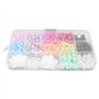 Perles de Tresse de Cheveux, 365pcs 12 Couleurs Perle Cheveux Tresse Ensemble D'accessoires de Dreadlocks de Perruque de Bricola