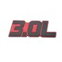 FHIASTGL Carton de voiture Métal 3.0L lettre Badge 3D autocollant autocollant décalque(R With B)