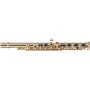 LABLADUO Flûte, Kit de flûte flûte de Concert Occidentale plaqué Argent 17 Trous flûtes C clé Instrument à Vent Mini Tournevis f