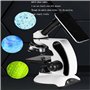 QBREZA Microscope monoculaire Microscope Haute définition Portable Scientifique Haute Puissance pour Voir Les acariens et Les ba