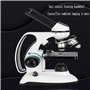 QBREZA Microscope monoculaire Microscope Haute définition Portable Scientifique Haute Puissance pour Voir Les acariens et Les ba