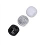 100 Pièces Perles de Cheveux en Plastique Transparent Extension de Cheveux Perles de Lien pour Bricolage Ornements de Tressage d