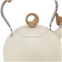 Bouilloire Sifflante, Plus Grande Capacité Théière en Acier Inoxydable de 2,5 Litres avec Poignée Ergonomique Théière Sifflante 