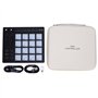 MACHINE MIDI PAD BEAT MAKER, DRUM MACHINE avec 16 Tampons de Tambour Rétro-éclairés, 2 Faders Attribuables et 2 Boutons Réglable