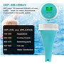 VIOLK Testeur d'eau 6 en 1, analyseur de qualité de l'eau de Spa de Piscine avec sonde de Test numérique, température PH CL EC T