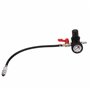 Depisuta Ensemble de Testeur de Fuite de Système Turbo 9 Pièces, Kit de Testeur de Fuite Turbo Boost avec Manomètre, Kit de Test