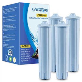EVERSPRING Filtre à eau pour machine à café Compatible Avec IMPRESSA/ENA/GIGA/Jura 71312 Blue/71311/67007