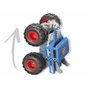 Hot Wheels - Mondo Motors - voiture télécommandée - Monster Truck - Bone Shaker -10cm - tout-terrain - wheelies - jouet enfant -
