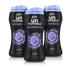 Lenor unstoppables Dreams perles impulsoras de Parfum de 210 G Qui fournissent une Parfum Fraîche sur Chaque lavage – Pack de 3