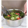 Lot de 2 Passoire de Cuisine Passoire avec Saladier en Acier Inoxydable Passoire Bol pour Fruits Légumes Riz Nouilles Pates Bol 