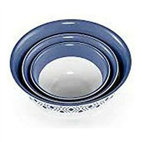 Bol Stefanplast 55201 Bleu Plastique (3 Pièces)