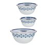 Bol Stefanplast 55201 Bleu Plastique (3 Pièces)