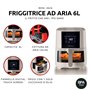 Ariete Friteuse électrique à air 4626/03-6LT Blanc - Panier transparent