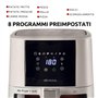Ariete Friteuse électrique à air 4626/03-6LT Blanc - Panier transparent