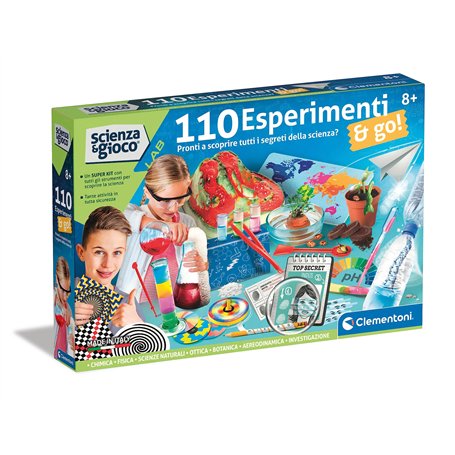 Clementoni Lab-110 Jeu Scientifique 8 Ans