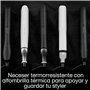 ghd - Pochette et tapis thermorésistants pour Lisseurs - Pochette de rangement (Noir) - Emportez votre lisseur partout - Tapis t