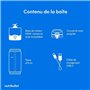 Blender portable - NUTRIBULLET - NBP003BP - 100 W - Tasse 475 ml - Sans BPA - Rose