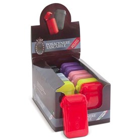 Rex Bravo Cendrier de poche en plastique avec bouchon anti-odeurs