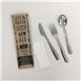 Pintinox Lot de 100 paquets fourchette