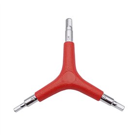 Clé universelle hexagonale pour vélo – Kit d'entretien essentiel pour vélo de route et vélo de montagne – Boutons 4/5/6 – Tourne