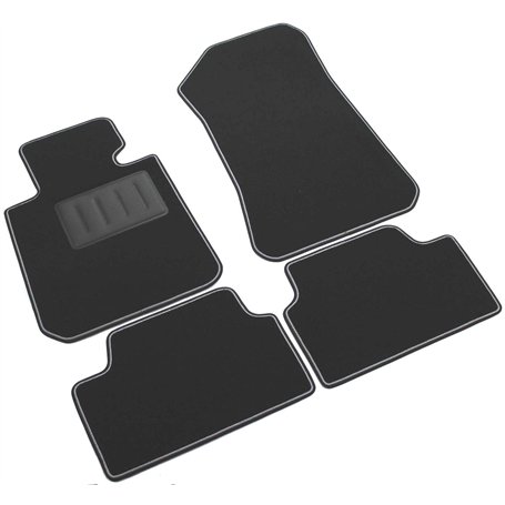 Il Tappeto Auto SPRINT00300 Tapis de Sol en Moquette Noire