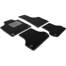 ilTappetoAuto by Fabbri3 - SPRINT00202 - Compatible avec Tapis de Voiture sur Mesure en Moquette Noire pour Audi A3